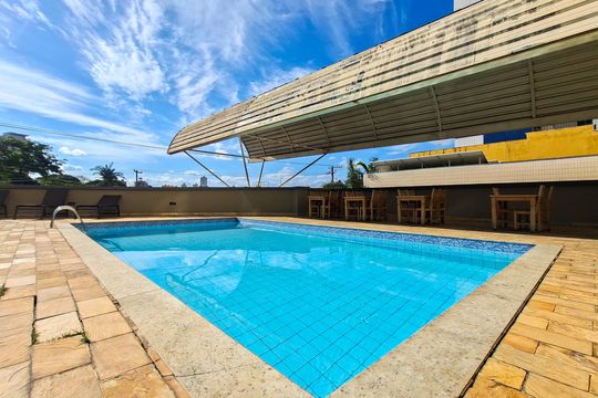 Área comum - Piscina de apartamento à venda com 3 quartos, 78m² em Santa Efigênia, Belo Horizonte