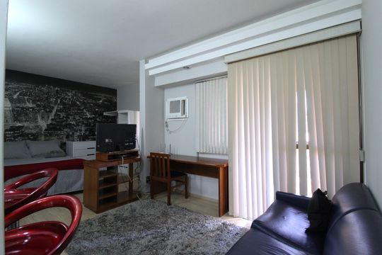 Apartamento para alugar com 1 quarto, 37m² em Indianópolis, São Paulo