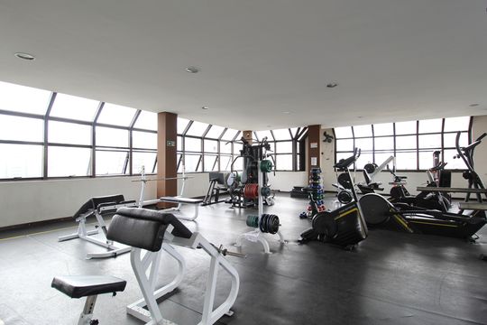 Área Comum - Academia de apartamento para alugar com 1 quarto, 37m² em Indianópolis, São Paulo