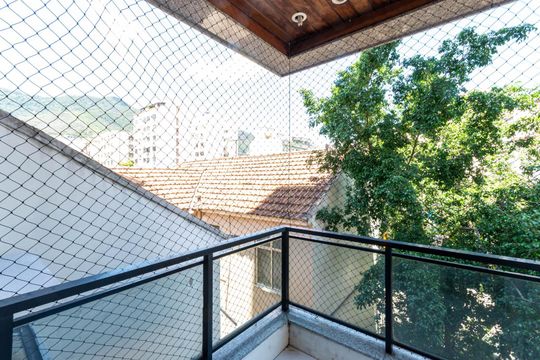 Varanda Suíte 1 de apartamento à venda com 2 quartos, 121m² em Andaraí, Rio de Janeiro