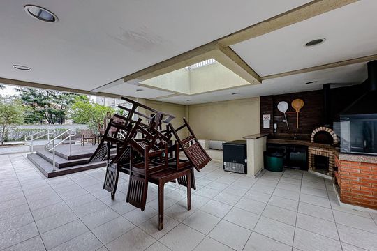 Área comum - Churrasqueira de apartamento à venda com 2 quartos, 46m² em Cambuci, São Paulo
