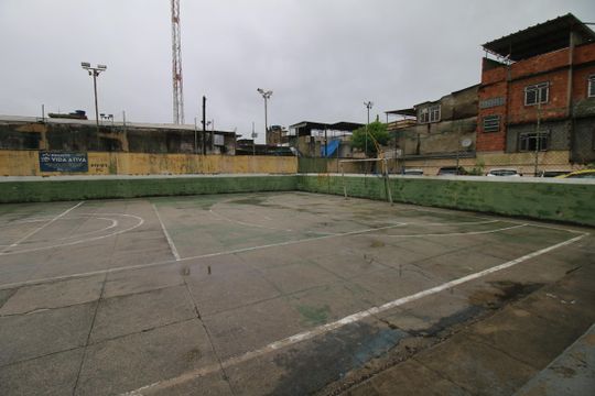 Área comum - Quadra Poliesportiva de apartamento à venda com 2 quartos, 50m² em Olaria, Rio de Janeiro