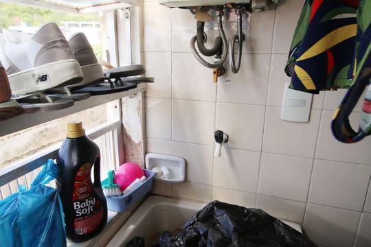 Área de Serviço de apartamento à venda com 2 quartos, 50m² em Olaria, Rio de Janeiro