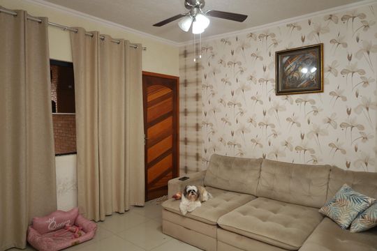 Sala de casa à venda com 2 quartos, 80m² em Parque Guarani, São Paulo