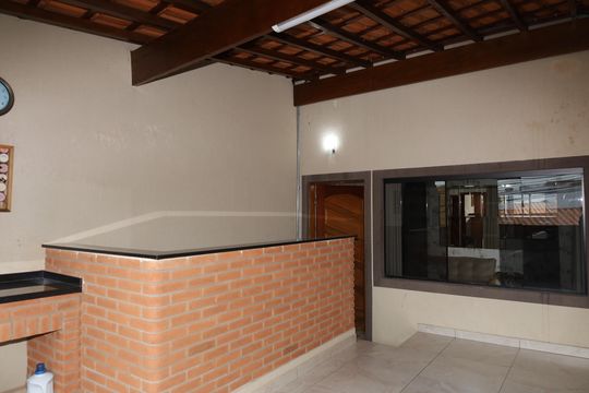 Varanda e Churrasqueira de casa à venda com 2 quartos, 80m² em Parque Guarani, São Paulo