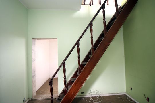Sala - escada terraço de apartamento à venda com 3 quartos, 65m² em Brás de Pina, Rio de Janeiro