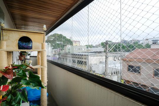 Varanda de apartamento à venda com 4 quartos, 140m² em Vila Helena, São Bernardo do Campo
