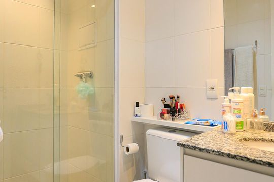 Banheiro da Suíte de apartamento para alugar com 3 quartos, 67m² em Instituto de Previdência, São Paulo