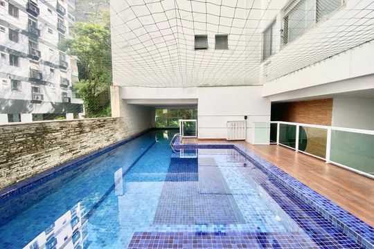 Área comum - Piscina de apartamento à venda com 2 quartos, 113m² em Copacabana, Rio de Janeiro