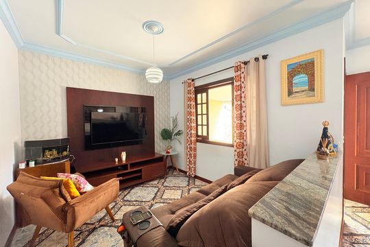 Sala de casa à venda com 3 quartos, 200m² em Jardim Florestal, Jundiaí