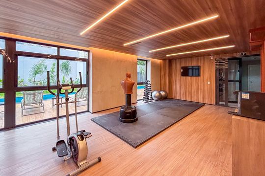 Área comum de kitnet/studio à venda com 1 quarto, 28m² em Pinheiros, São Paulo