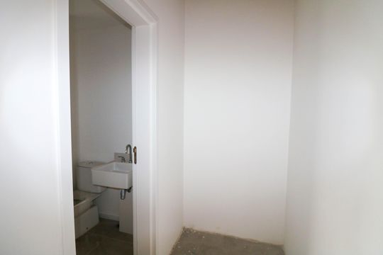 Banheiro da Suíte 3 de apartamento para alugar com 3 quartos, 106m² em Jardim das Acácias, São Paulo