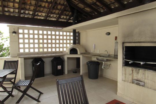 Área comum - Churrasqueira de apartamento à venda com 2 quartos, 53m² em Centro, Osasco