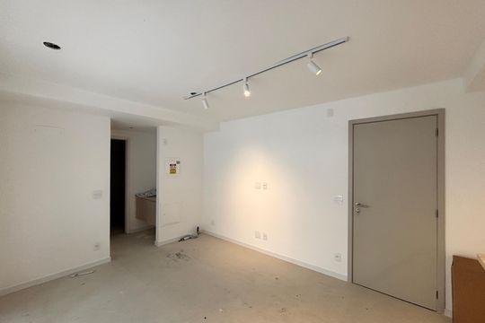 Sala de apartamento à venda com 1 quarto, 50m² em Gávea, Rio de Janeiro
