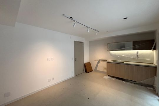Sala de apartamento à venda com 1 quarto, 50m² em Gávea, Rio de Janeiro