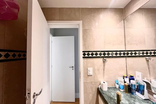 Banheiro da Suíte de apartamento à venda com 2 quartos, 80m² em Ipanema, Rio de Janeiro