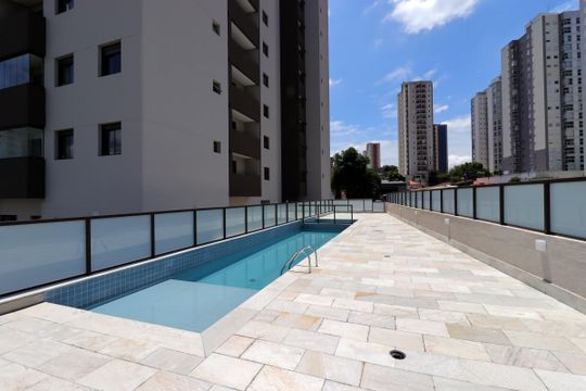 Área Comum - Piscina de apartamento à venda com 2 quartos, 55m² em Parque das Nações, Santo André
