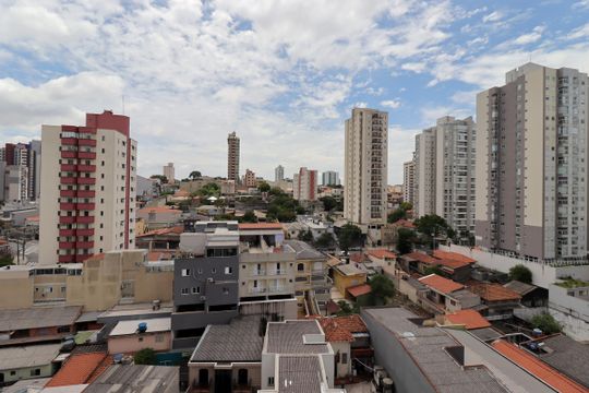 Vista do Quarto de apartamento à venda com 2 quartos, 55m² em Parque das Nações, Santo André