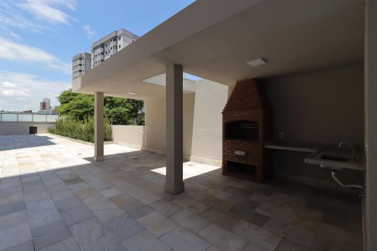 Área Comum - Churrasqueira de apartamento à venda com 2 quartos, 55m² em Parque das Nações, Santo André