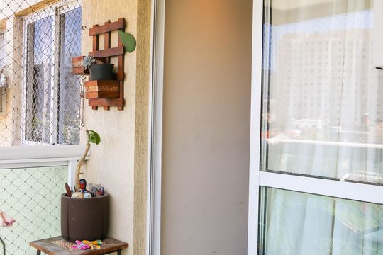 Varanda da Sala de apartamento à venda com 3 quartos, 67m² em Engenho de Dentro, Rio de Janeiro