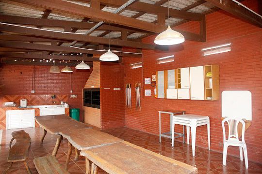 Área Comum - Quiosque Churrasqueira de apartamento para alugar com 3 quartos, 154m² em Centro Histórico, Porto Alegre