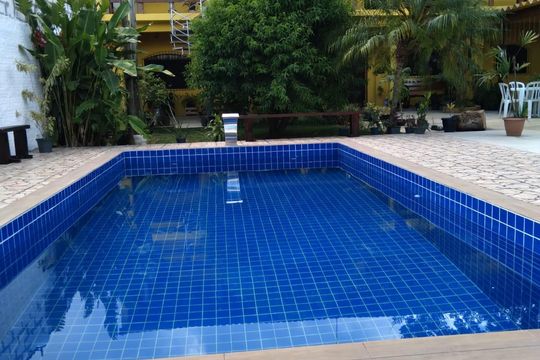Piscina de casa para alugar com 4 quartos, 500m² em Vila Aurea, Poá