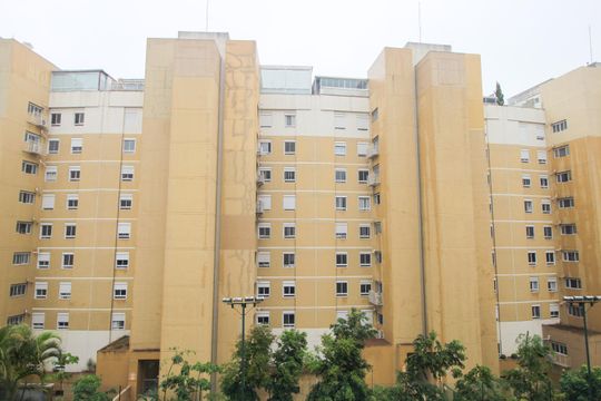 Vista da Varanda da Suíte 3 de apartamento à venda com 3 quartos, 198m² em Paraíso do Morumbi, São Paulo