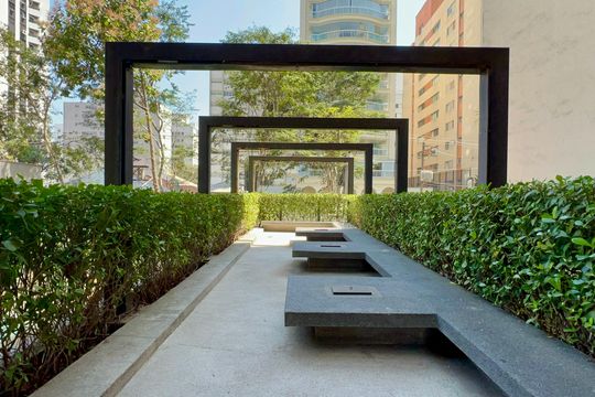 Área comum de kitnet/studio à venda com 1 quarto, 40m² em Jardim Paulista, São Paulo