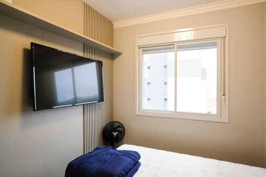 Suíte de apartamento à venda com 2 quartos, 70m² em Rudge Ramos, São Bernardo do Campo