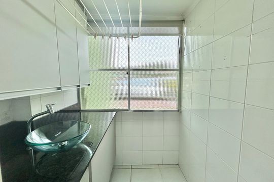 Área de Serviço de apartamento à venda com 1 quarto, 50m² em Ideal, Novo Hamburgo