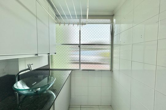 Área de Serviço de apartamento à venda com 1 quarto, 50m² em Ideal, Novo Hamburgo