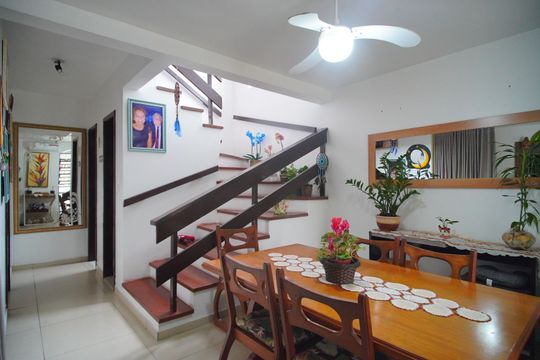 Sala de Jantar de casa para alugar com 3 quartos, 135m² em Guarani, Novo Hamburgo