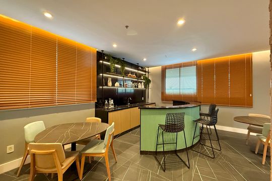 Área Comum de kitnet/studio à venda com 1 quarto, 24m² em Santo Amaro, São Paulo