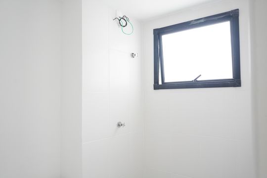 Banheiro de kitnet/studio à venda com 1 quarto, 25m² em Belenzinho, São Paulo