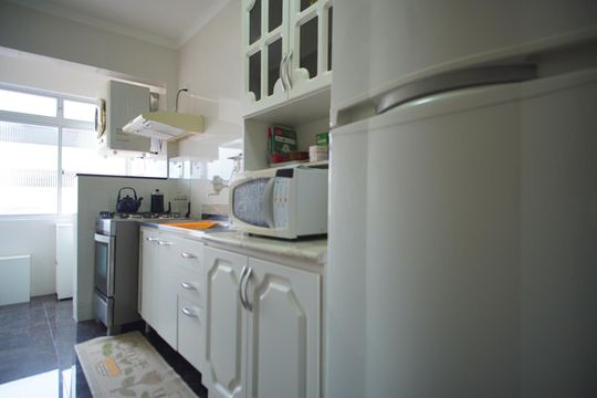 Cozinha de apartamento à venda com 1 quarto, 52m² em Bom Jesus, Porto Alegre