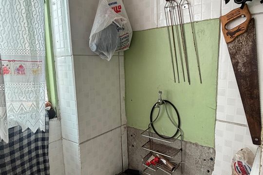 Área de Serviço de apartamento à venda com 2 quartos, 49m² em Parque Erasmo Assunção, Santo André