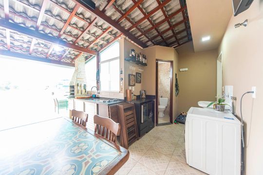 Área de Serviço de apartamento à venda com 2 quartos, 90m² em Vila Linda, Santo André