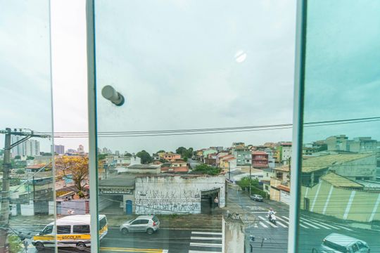 Vista da Varanda do Quarto 1 de apartamento à venda com 2 quartos, 90m² em Vila Linda, Santo André
