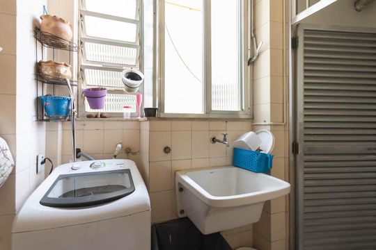 Área de Serviço de apartamento à venda com 3 quartos, 100m² em Vila Isabel, Rio de Janeiro