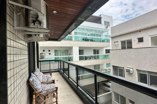 Varanda de apartamento à venda com 3 quartos, 90m² em Recreio dos Bandeirantes, Rio de Janeiro