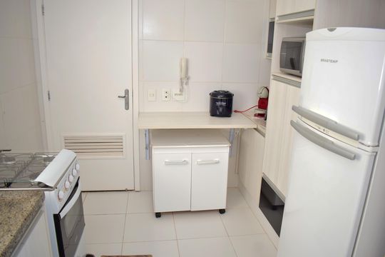 Cozinha - Armários de apartamento para alugar com 4 quartos, 128m² em Vila do Golfe, Ribeirão Preto
