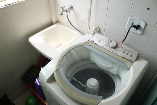 Área de Serviço de apartamento à venda com 2 quartos, 53m² em Barra Funda, São Paulo