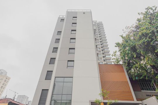 Fachada de kitnet/studio à venda com 1 quarto, 33m² em Sumaré, São Paulo
