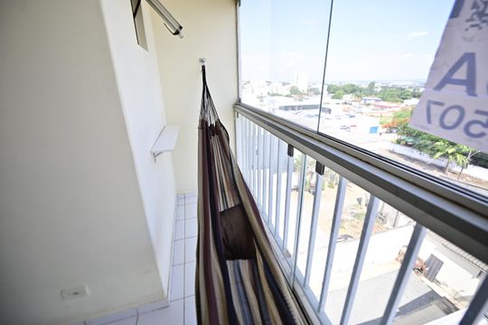 Varanda de apartamento para alugar com 3 quartos, 105m² em Jardim Luz, Goiânia