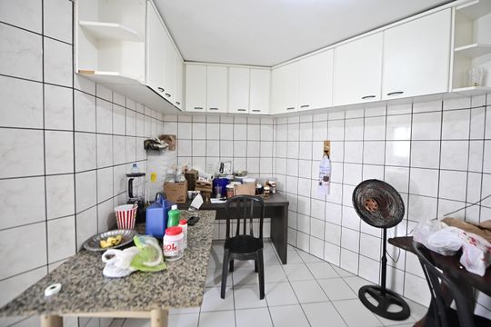 Cozinha de apartamento para alugar com 3 quartos, 105m² em Jardim Luz, Goiânia