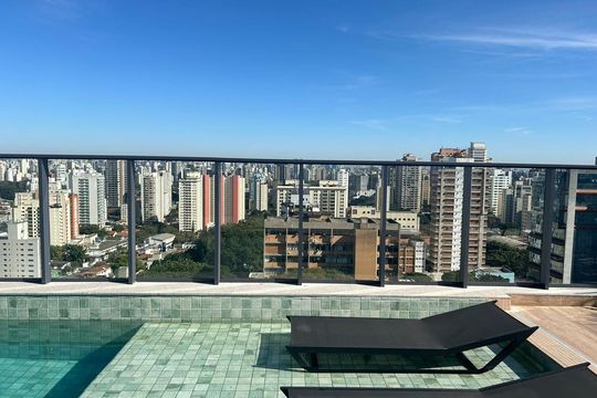 Área comum - Piscina de apartamento para alugar com 2 quartos, 76m² em Vila Clementino, São Paulo