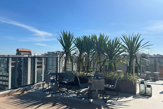 Área comum - Piscina de apartamento para alugar com 2 quartos, 76m² em Vila Clementino, São Paulo