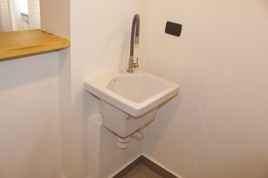 Área de Serviço de apartamento para alugar com 1 quarto, 36m² em Campos Elíseos, São Paulo