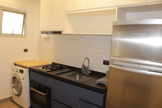 Cozinha de apartamento para alugar com 1 quarto, 36m² em Campos Elíseos, São Paulo