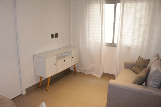 Sala de apartamento para alugar com 1 quarto, 36m² em Campos Elíseos, São Paulo